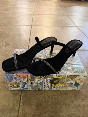 Jeffrey Campbell HERA-HJS Black suede pewter